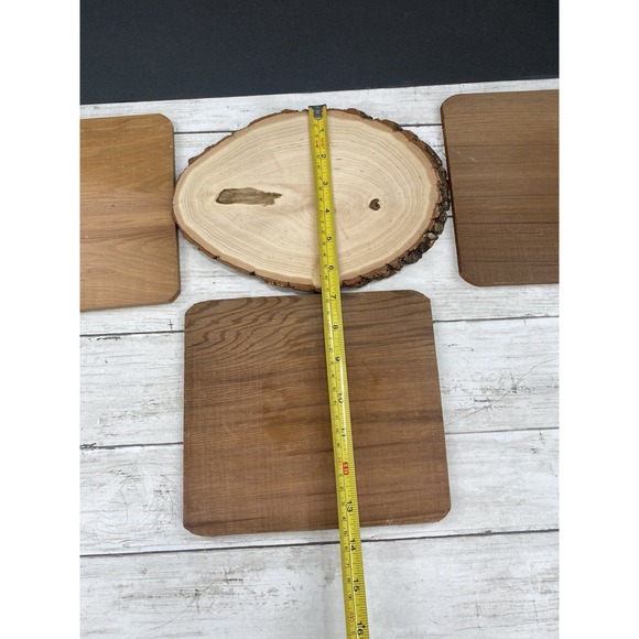 Lot of 4 Smoking or Grilling Planks Grilling Salmon Fish Meat and Veggies - Picture 5 of 9